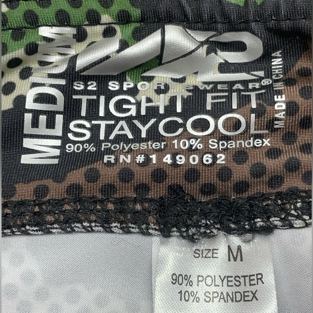 S2 sport Capri length medium camouflage work out leggings - Picture 7 of 7